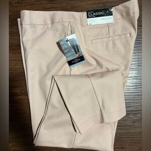 Liz Claiborne Women's Light Pink Ankle Pants